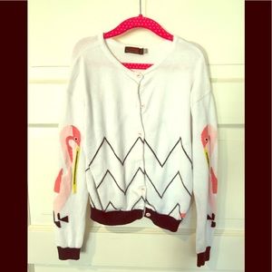 French designer girl cardigan - Jacadi - 8y old